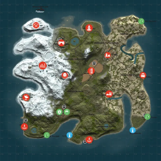 Solitude Key Map Image