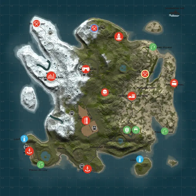 Azure Reef Map Image