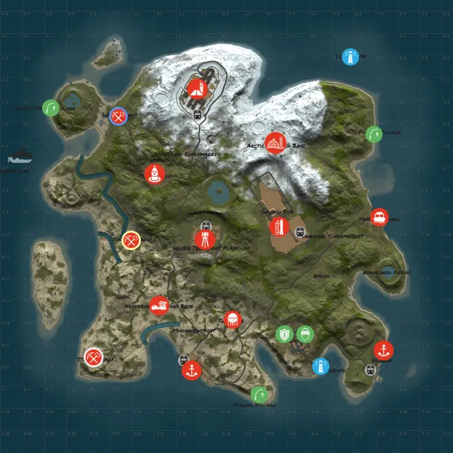 Thunderclap Island Map Image